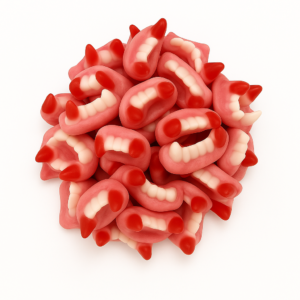 Dents de Dracula à la Fraise- Trolli 100g